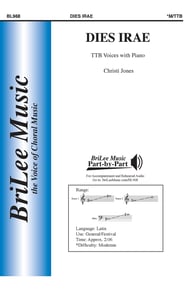 Dies Irae TTB choral sheet music cover Thumbnail